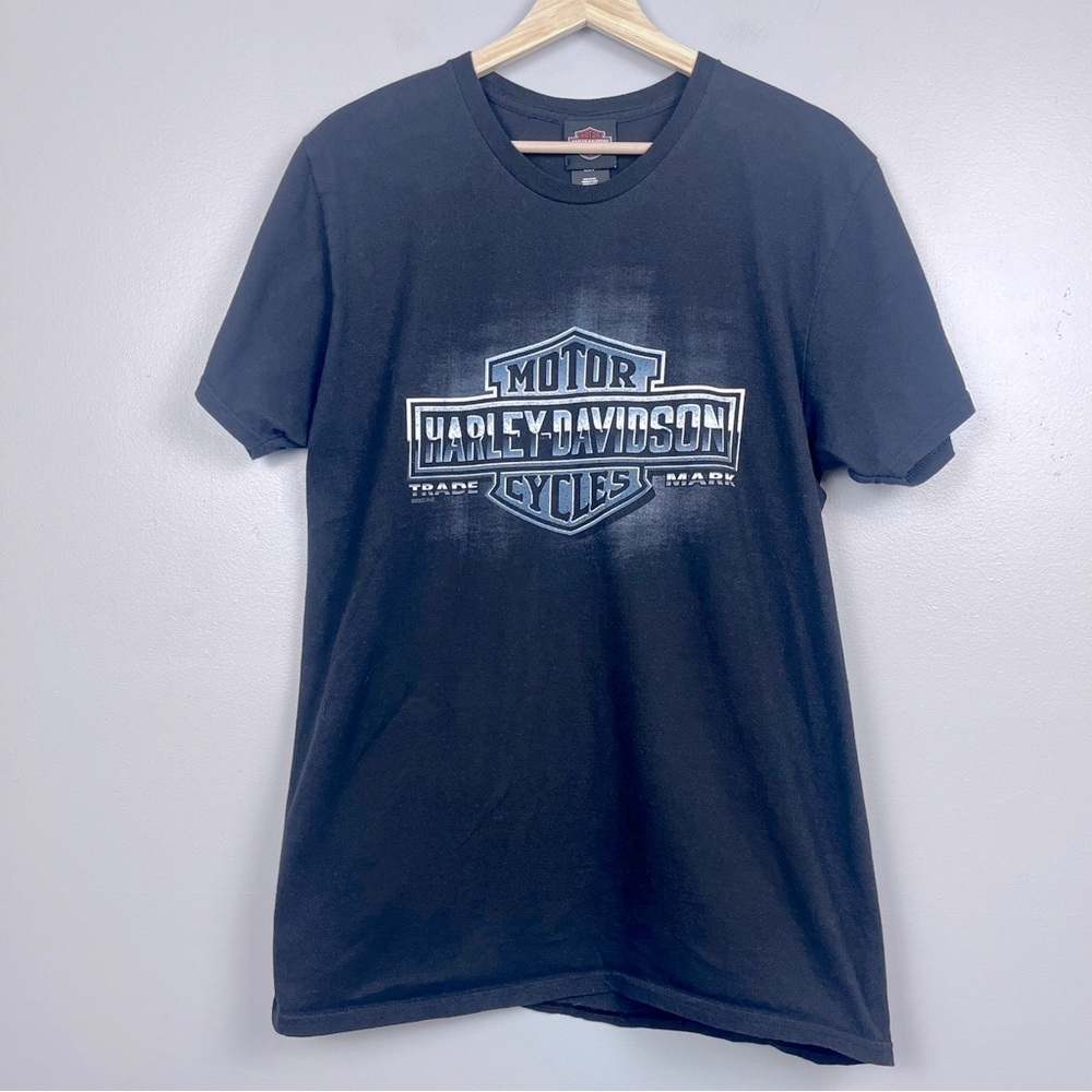 Harley Davidson Men's 100% Cotton Outer Banks HD Graphic Print T-shirt Size L